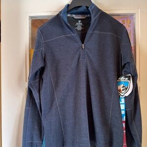 Kuhl Navy Long-Sleeve Quarter-Zip Top